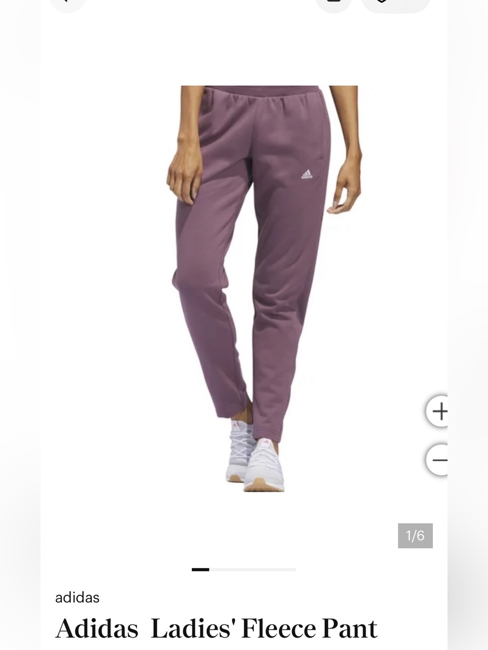 adidas Women's fleece Jogger Pants